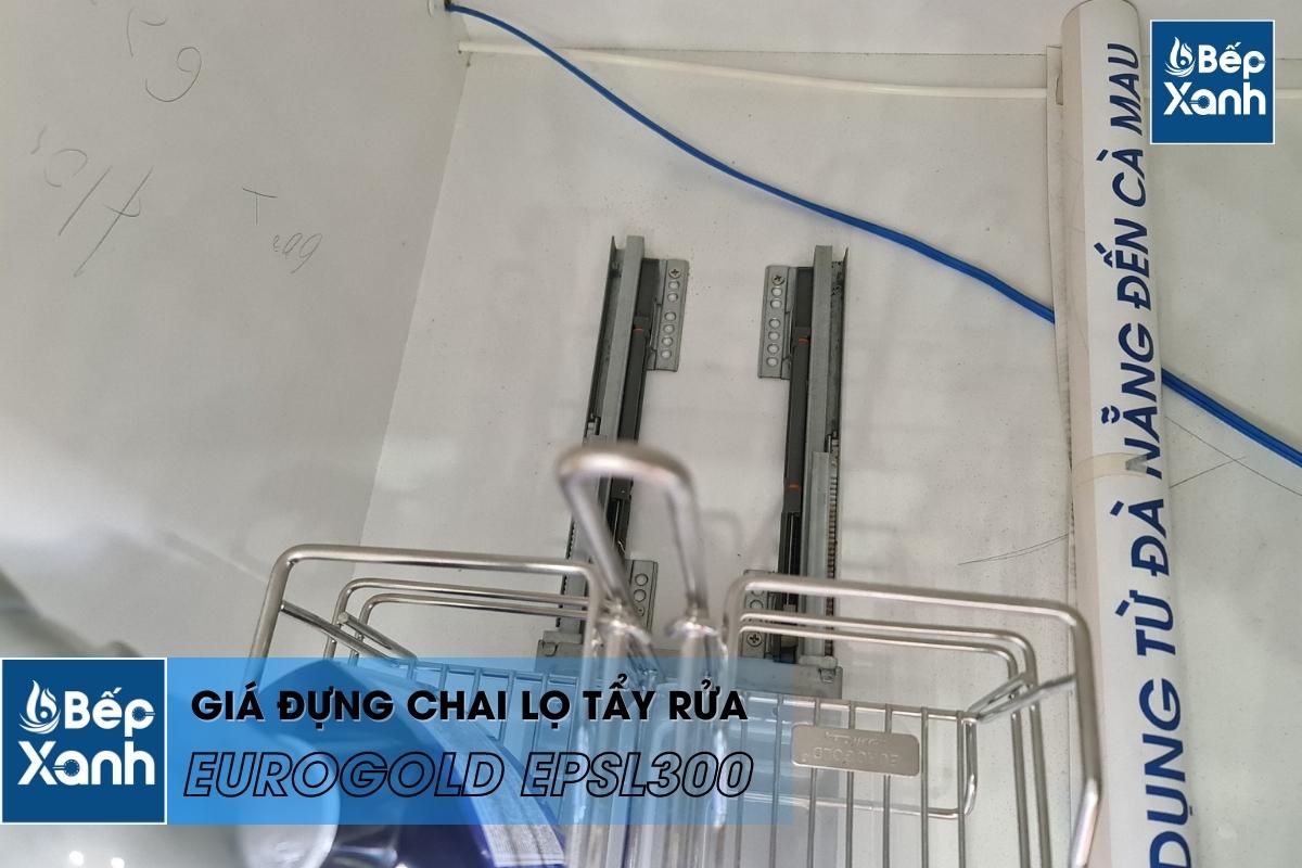 Ray trượt giảm chấn dưới đáy tủ