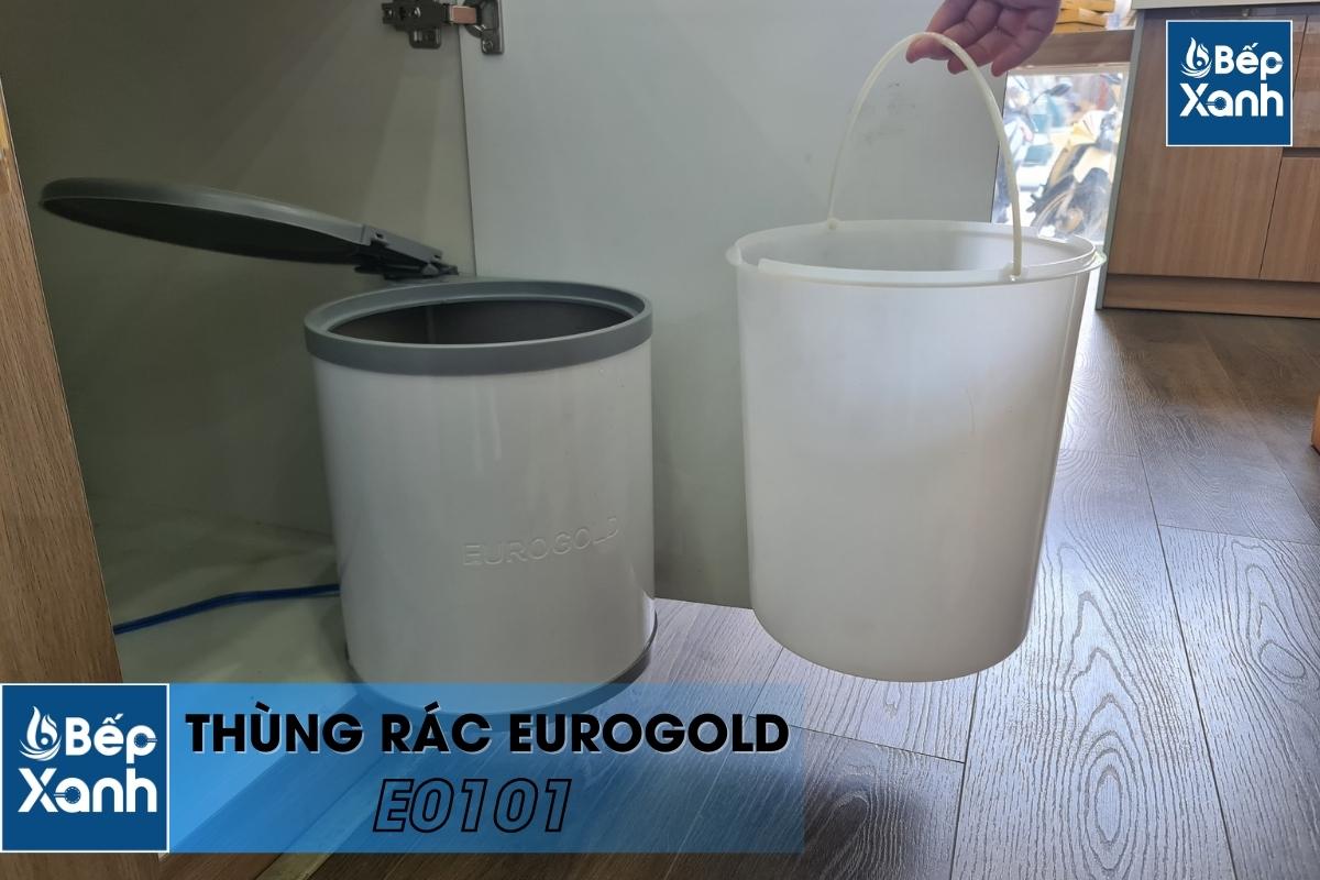 Thùng rác Eurogold E0101 thể tích 8L