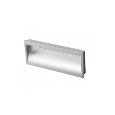 Tay nắm âm inox Hafele 152.11.932 (xước mờ)